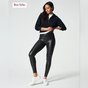 NWT Spanx Faux Leather Leggings